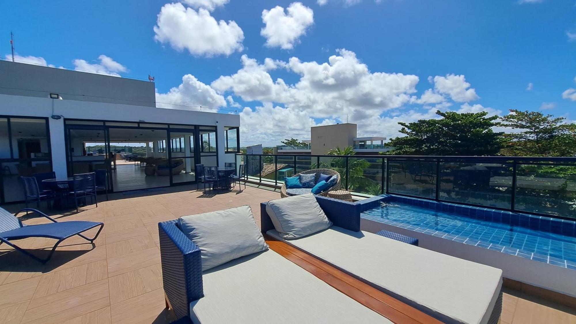 Apartamento Com Piscina No Condominio Maraca2 Ipojuca Exterior foto